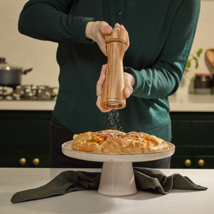 Cole & Mason Portobello Olive Wood Salt Mill