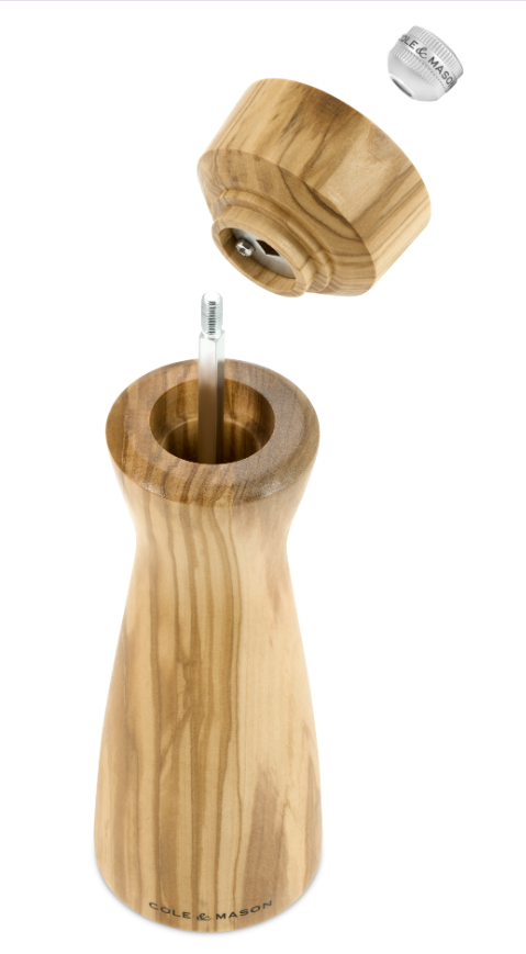 Cole & Mason Portobello Olive Wood Salt Mill