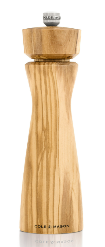 Cole & Mason Portobello Olive Wood Salt Mill