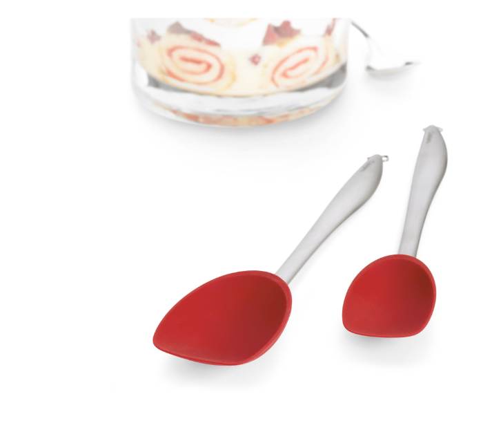 Cuisipro Silicone Spoon – 11.5" / 29 cm – Red Cuisipro by Kitchen Niche
