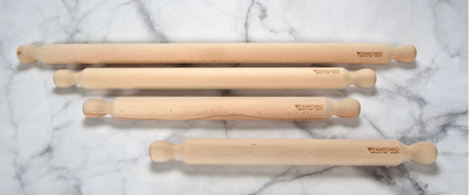 Vitantonio Beech Wood Solid Pizza Rolling Pin – 80cm