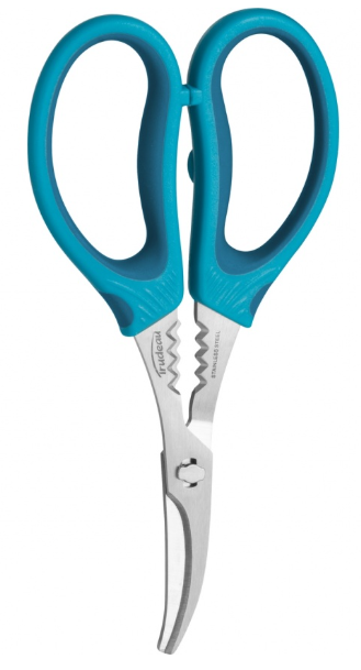 Trudeau Seafood Shears – Blue Trudeau by Kitchen Niche