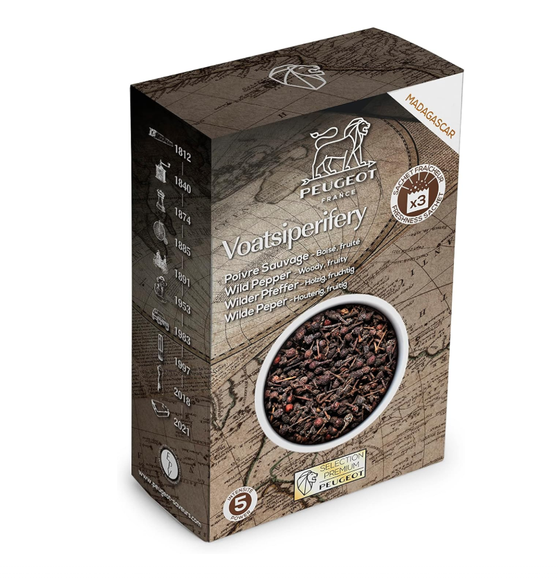Peugeot Voatsiperifery Madagascar Wild Peppercorns – 60 g