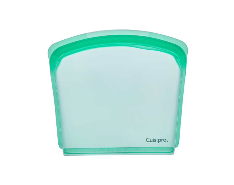 Cuisipro Reusable Bags – 8" x 7" / 20.3 x 18 cm – 800 ml / 27 oz – Green Cuisipro by Kitchen Niche