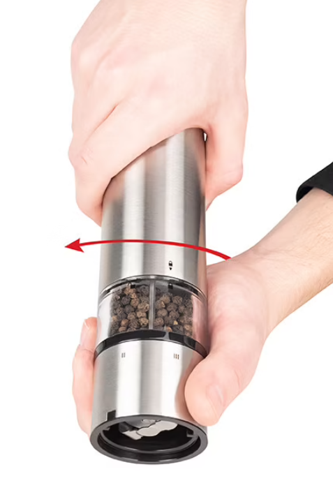 Peugeot ELiS Sense u'Select Electric Salt and Pepper Mill Set by Kitchen Niche