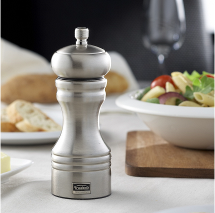 Trudeau Professional Pepper Mill Stainless Steel 6" Trudeau by Kitchen Niche