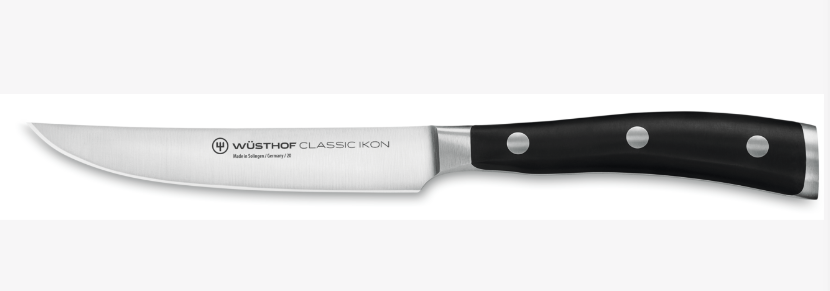 Wüsthof Classic Ikon Steak Knife – 4.5" Wusthof by Kitchen Niche