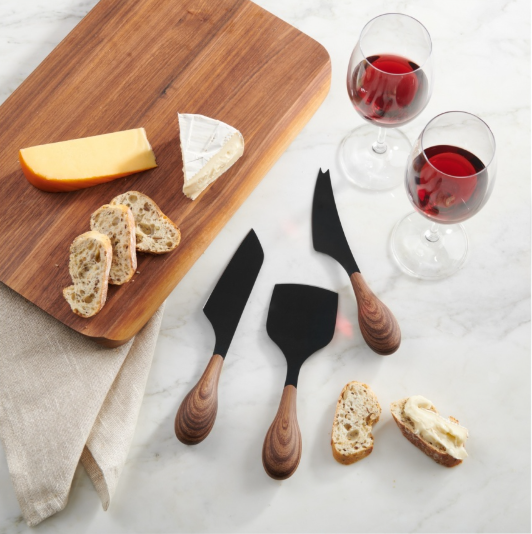 Trudeau Cheese Knives – Set of 3 Trudeau by Kitchen Niche