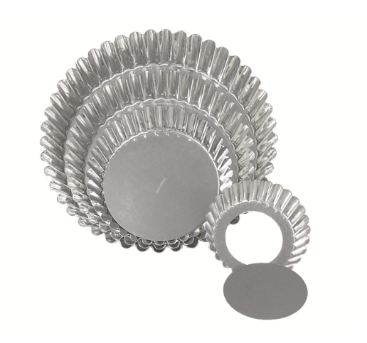 Gobel Quiche Mold with Narrow Ribs – 6" x 1.6" / 15 x 4 cm