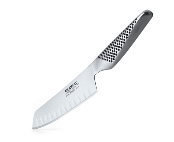 Global Vegetable Knife Fluted 14cm / 5" Global by Kitchen Niche