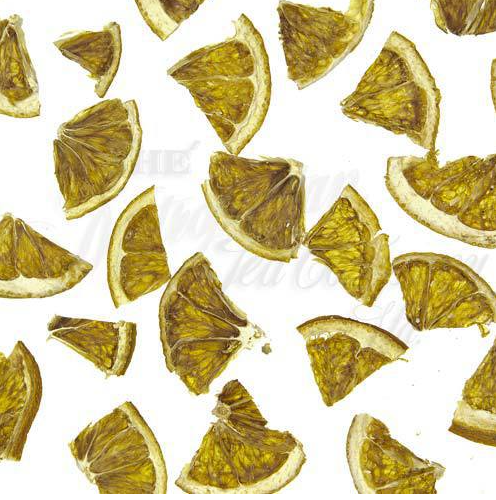 Metropolitan Tea Air Dried Orange Pieces 1/2 Cut Loose Leaf Herbal Tea 0.55 lbs