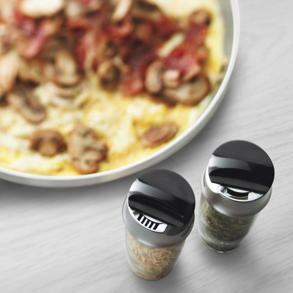 Trudeau Spice Bottle with Twist Caps – Unfilled Trudeau by Kitchen Niche