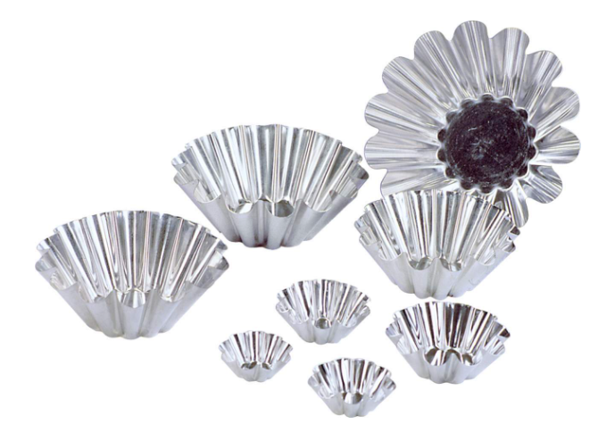 Gobel Brioche Mold with Wide Ribs – 7.9" x 2.8" / 20 x 7.2 cm