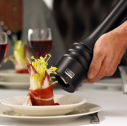 Trudeau Professional Salt Mill Wood 12" Trudeau by Kitchen Niche