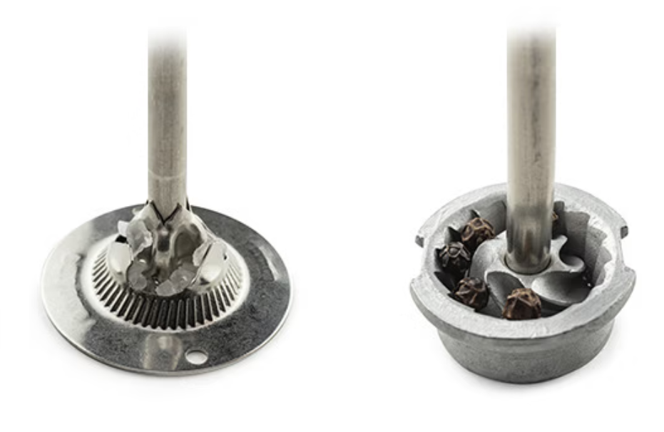 Peugeot Tahiti 20cm Black Pepper & White Salt Mill Set by Kitchen Niche