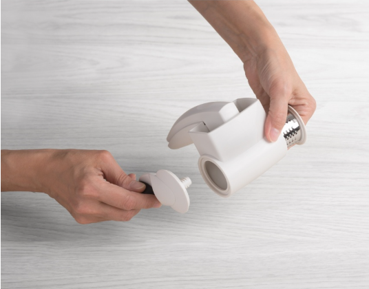 Trudeau Rotary Grater – Stainless Steel Drum Trudeau by Kitchen Niche