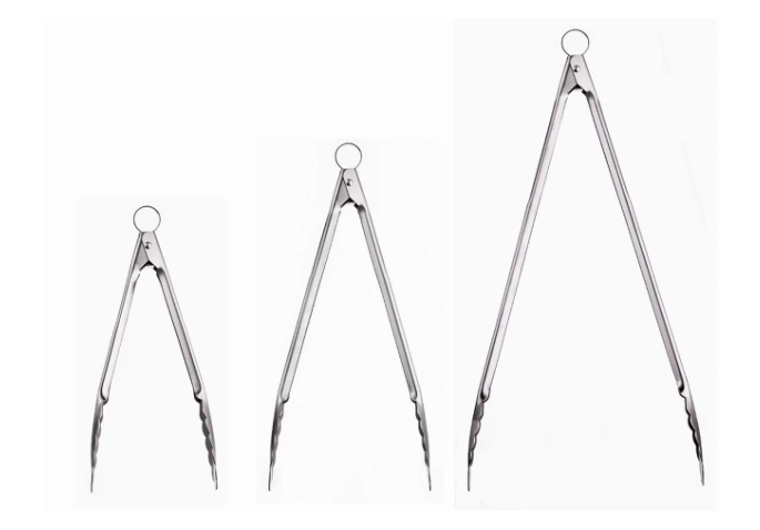 Cuisipro Locking Tongs – Stainless Steel, 12" / 30cm Cuisipro by Kitchen Niche