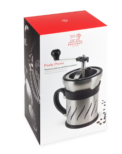 Peugeot Paris Coffee Mill & French Press by Kitchen Niche
