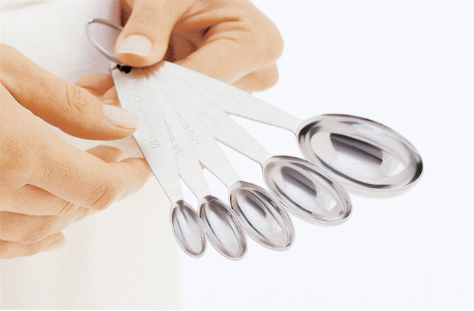 Cuisipro Measuring Spoon Set – 5 Pieces, Stainless Steel Cuisipro by Kitchen Niche