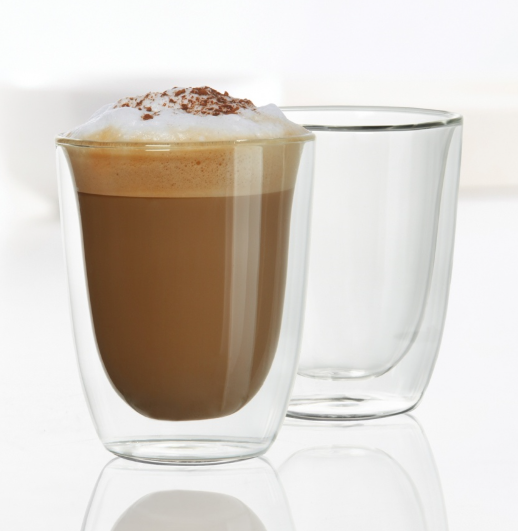 Trudeau Duetto Double Wall Double Old Fashioned Glasses – 11 oz – Set of 2 Trudeau by Kitchen Niche