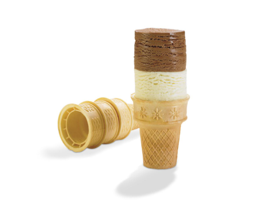 Cuisipro Ice Cream Scoop & Stack – 7.75" / 19.5 cm, Pink Cuisipro by Kitchen Niche