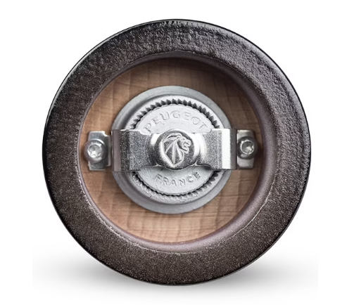 Peugeot Royan Metallic Beechwood 14cm Salt Mill by Kitchen Niche