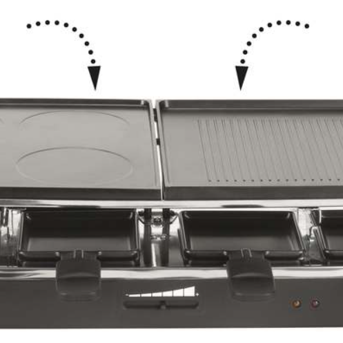 Trudeau Fiesta 8 Person Raclette Grill Trudeau by Kitchen Niche