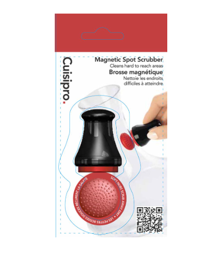 Cuisipro Magnetic Spot Scrubber – Black Cuisipro by Kitchen Niche