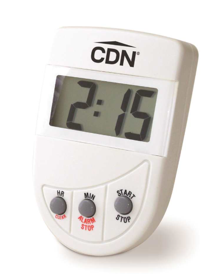 CDN Big Digit Digital Timer 20-Hour - White