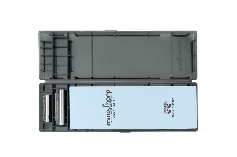 Global MinoSharp Deluxe Whetstone Kit (Rough/Medium) Global by Kitchen Niche