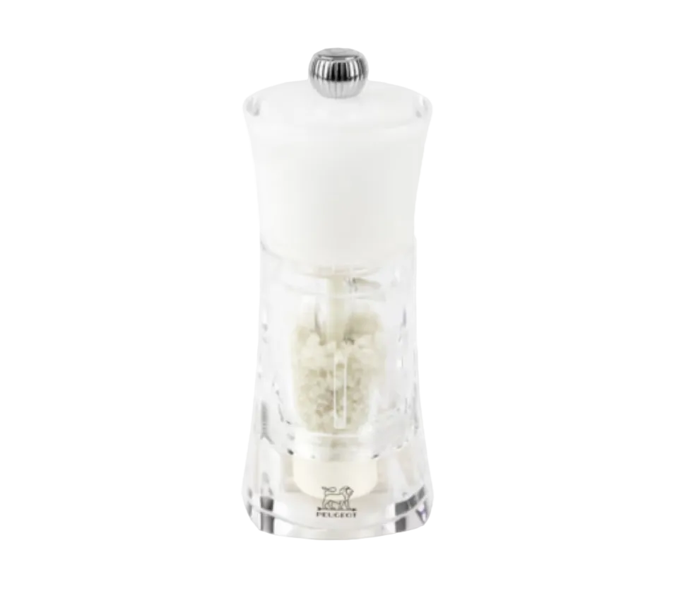 Peugeot Molene White Wet Salt Mill – 14 cm