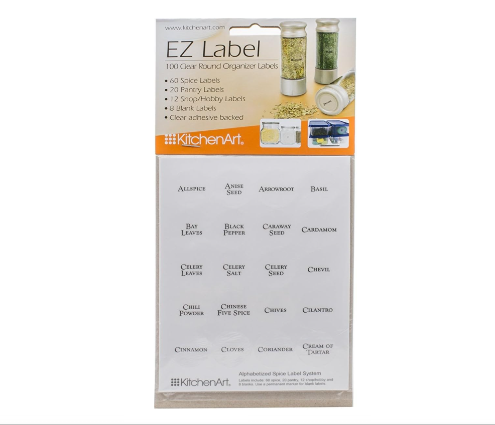 KitchenArt Spice Label Set
