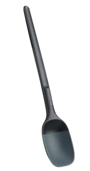 Trudeau Utility Spoon – Black / Charcoal Trudeau by Kitchen Niche