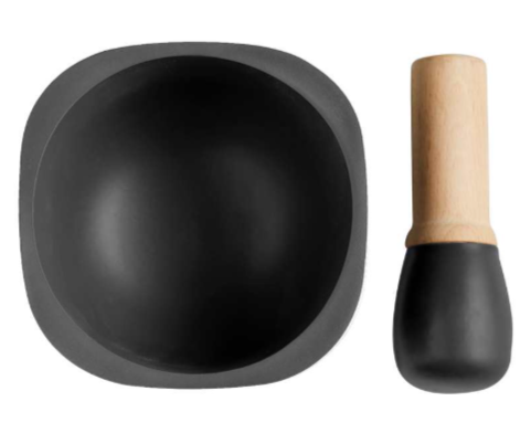 Emile Henry Mortar & Pestle – Burgundy (Grand Cru) – 15 x 15.8 x 9.6 cm – 0.9 L Emile Henry by Kitchen Niche