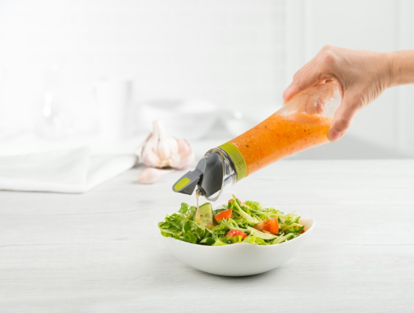 Trudeau Salad Dressing Bottle – 10 oz Trudeau by Kitchen Niche