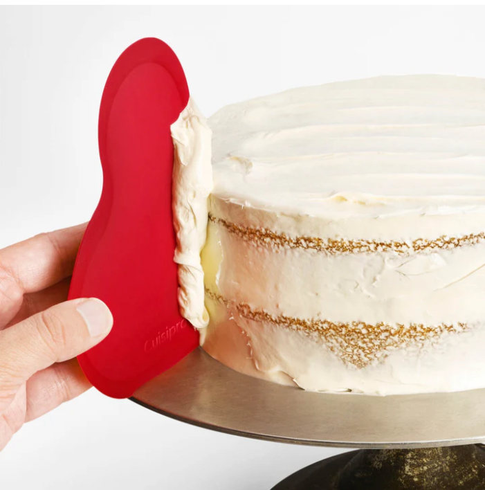 Cuisipro Flexible Bowl Scraper – 6" / 15.25 cm – Red Cuisipro by Kitchen Niche