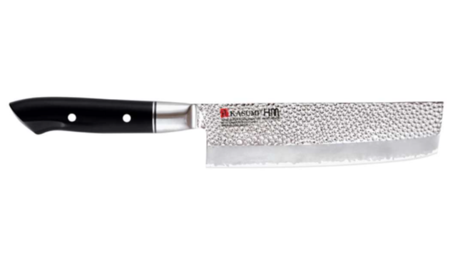 Kasumi Hammered Nakiri Knife 12 cm / 6.7" Kasumi by Kitchen Niche