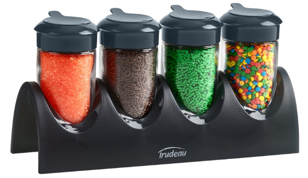 Trudeau Seasoning Caddy Set Trudeau by Kitchen Niche