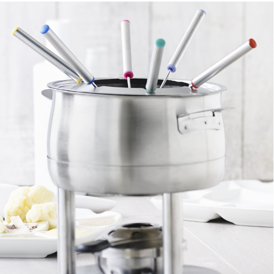 Trudeau Fondue Forks – Set of 6 – Stainless Steel Trudeau by Kitchen Niche