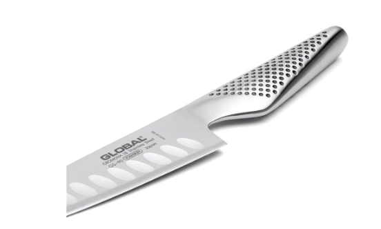 Global Santoku Knife Fluted 13cm / 5" Global by Kitchen Niche