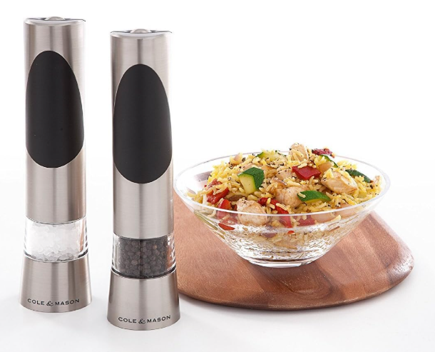 Cole & Mason Richmond Electric Mill Gift Set, 21.5 cm / 8.5" by Kitchen Niche