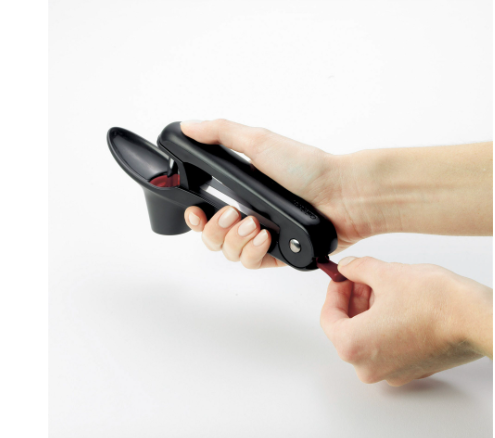 Cuisipro Cherry / Olive Pitter – 8" / 20 cm – Black Cuisipro by Kitchen Niche