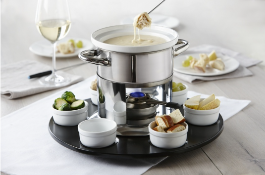 Trudeau Laila 3-in-1 Fondue Set with Rotating Base Trudeau by Kitchen Niche