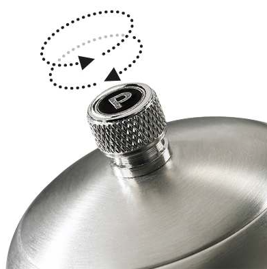 Trudeau Professional Pepper Mill Stainless Steel 6" Trudeau by Kitchen Niche