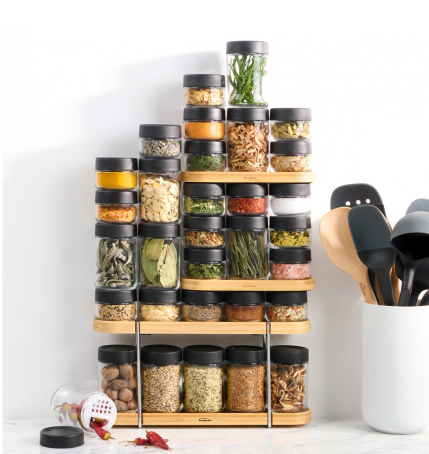 Trudeau Stacking Spice Bottle – Large Trudeau by Kitchen Niche