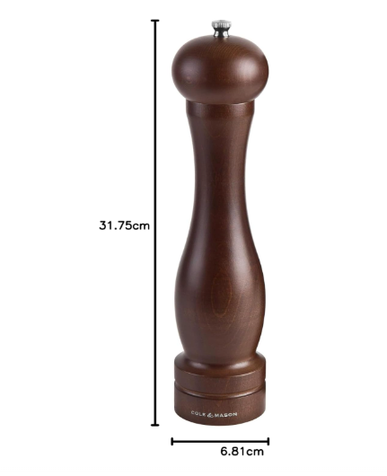 Cole & Mason Forest Capstan Darkwood Pepper Mill, 30.5 cm / 12" by Kitchen Niche