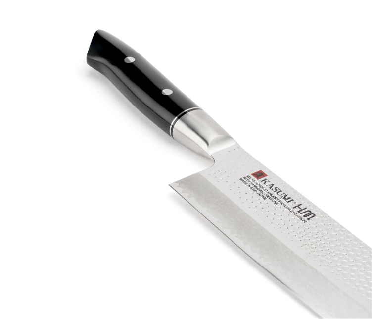 Kasumi Hammered Nakiri Knife 12 cm / 6.7" Kasumi by Kitchen Niche