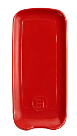 Emile Henry Spoon Rest – Burgundy (Grand Cru) – 23 x 10.5 x 3 cm Emile Henry by Kitchen Niche