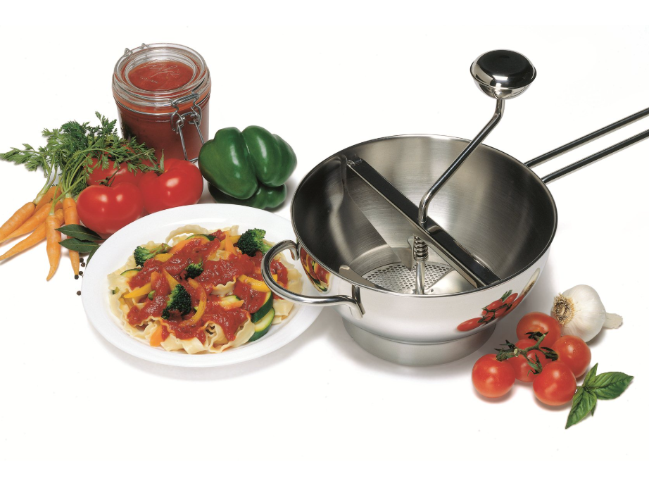 Cuisipro Deluxe Food Mill with 3 Disks – 17.25" / 43.8 cm, Stainless Steel Cuisipro by Kitchen Niche