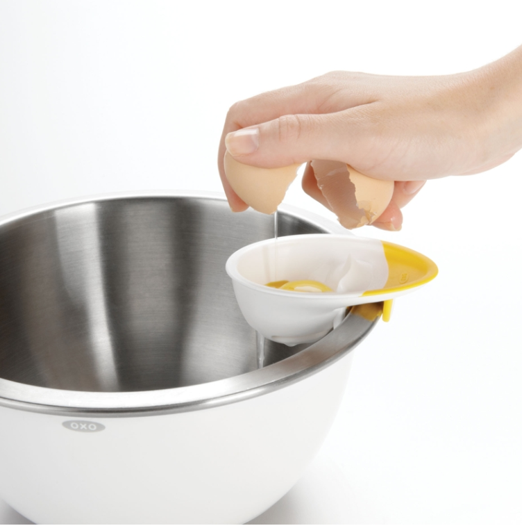 OXO Good Grips 3-in-1 Egg Separator White Yellow